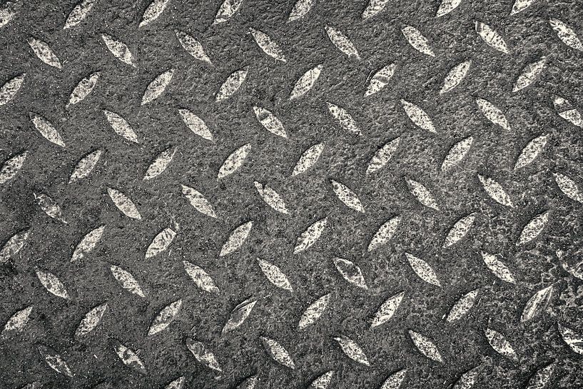 Abstract - metal plate by Mike Maes