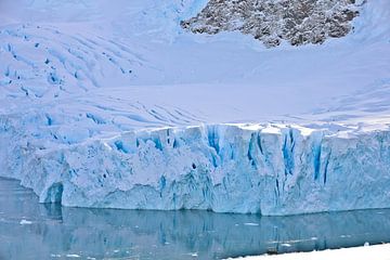 Glacier Antarctique - ll sur G. van Dijk