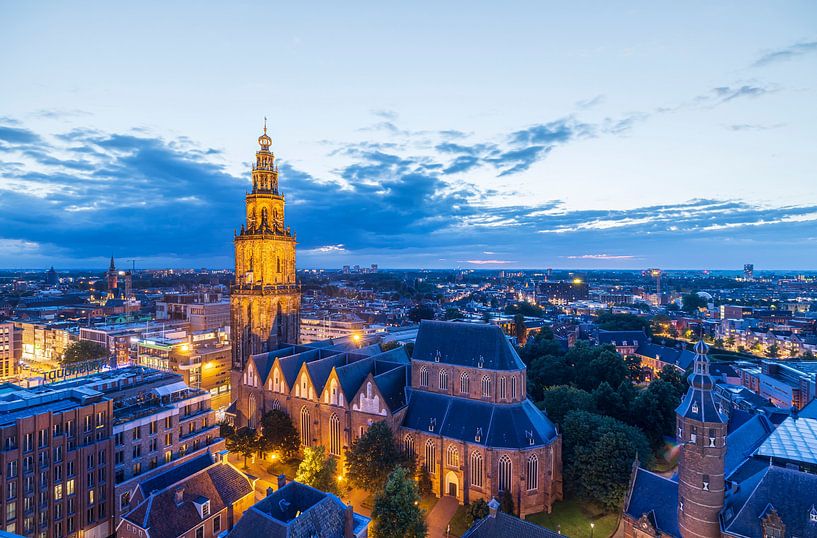 Martinitoren - Groningue (Pays-Bas) par Marcel Kerdijk