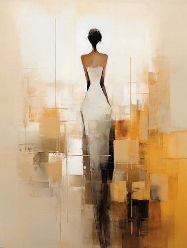 Peinture minimaliste naturelle