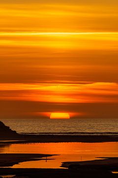 Zonsondergang Texel van RH Fotografie