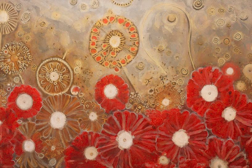 Red Flower Glow by Whale & Sons
