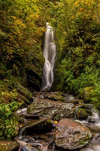 Cascade Reindhardstein in de Herfst van Bert Beckers