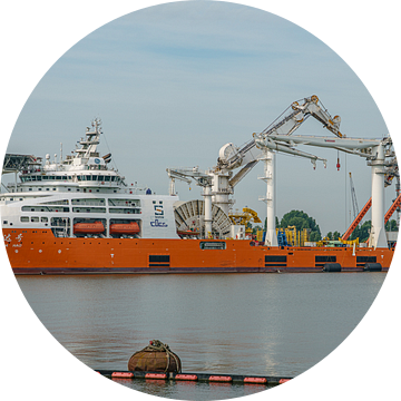 Kabel- en pijpenleggerschip de Shen Da Hao.