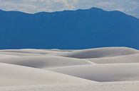 Gipsduinen in White Sands National Monument van Edwin Mooijaart thumbnail