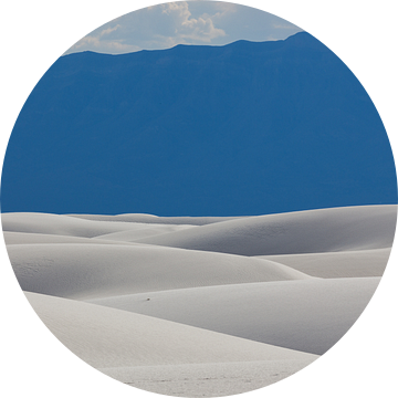 Gipsduinen in White Sands National Monument van Edwin Mooijaart