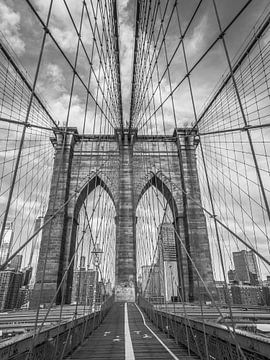 New York, Brooklyn Bridge by C. Wold