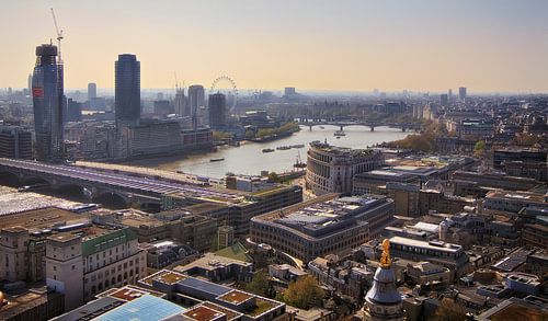 The view from St Paul's Cathedral