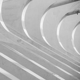 Abstract concrete arches by Pictorine