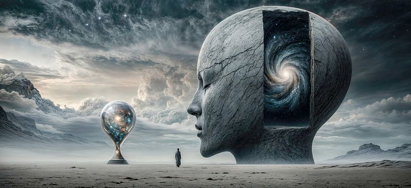 Das Universum im Geist von Klaus Tesching - Art-AI