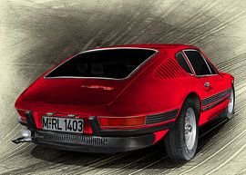 VW SP2 do Brasil in old red