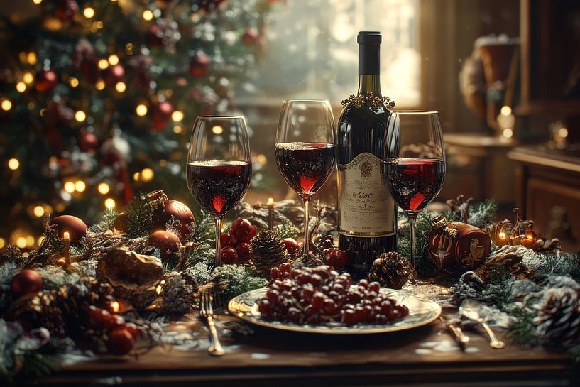 Wein und Essen, Essen und Trinken während der Feiertage von Egon Zitter