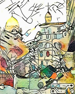 Kandinsky ontmoet Marseille, Motief 9 van zam art