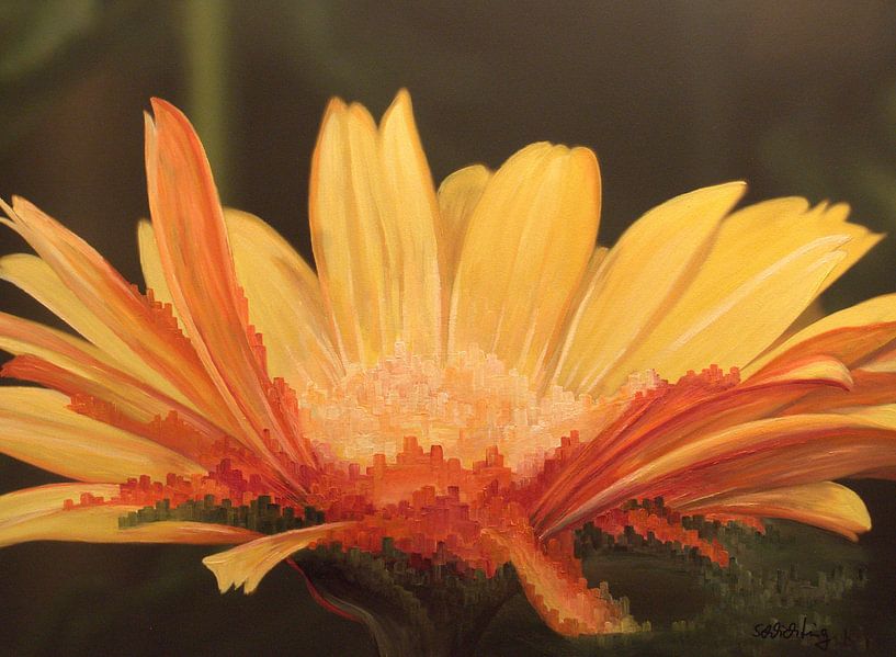 Sonnenblume 1 von Edeltraut K. Schlichting