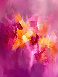 pink and orange