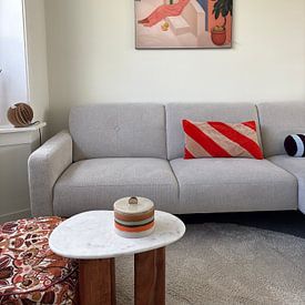 Klantfoto: Ibiza Mornings van The Home Style Club, als ArtFrame