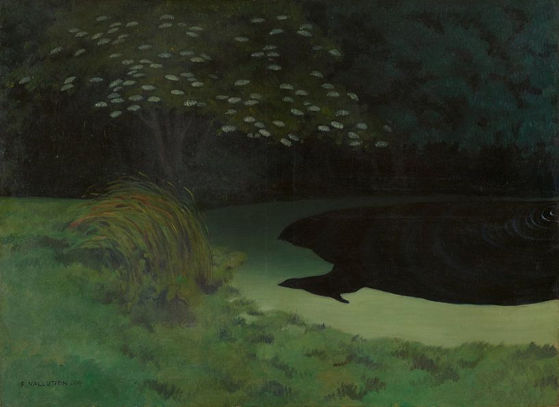 The Pond, Félix Vallotton by Masterful Masters