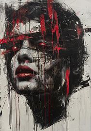 Büste Graffiti Abstrakt von RSX Creative