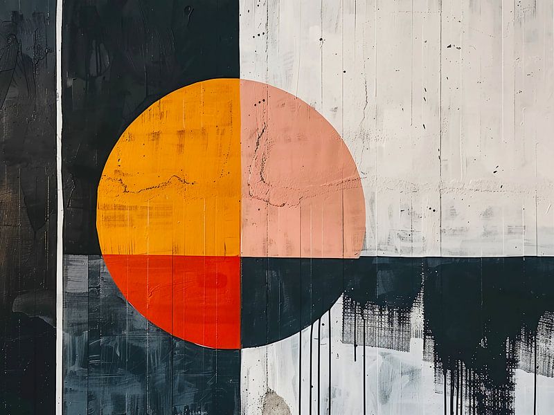 abstract sunset by haroulita