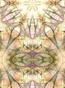 Inspiration Kirchenfenster Pastell Muster