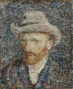 Mosaik Van Gogh von Atelier Liesjes Miniaturansicht
