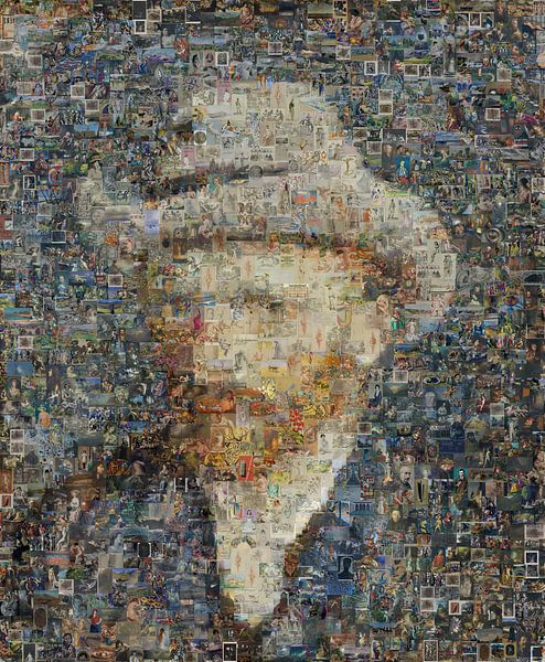 Mosaik Van Gogh von Atelier Liesjes