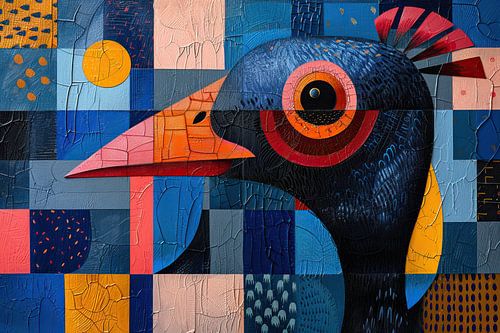 Oiseau - Géométrie abstraite de l'oiseau