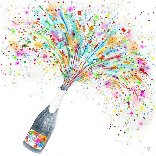 Champagne color party