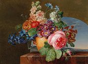 Eine Vase mit Blumen, Gerard van Spaendonck von Meisterhafte Meister Miniaturansicht