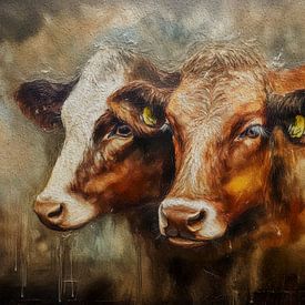 Cow 2 by Marjolein Deelen