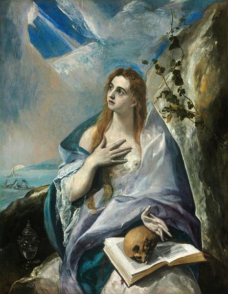 La Pénitente Marie Madeleine, El Greco par Des maîtres magistraux