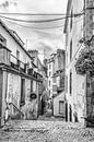 Straatje in Morlaix(Bretagne) von Don Fonzarelli Miniaturansicht