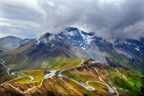 Hohe Tauern National Park in the Alps in Austria