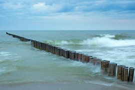 Buhne in der Ostsee von Katrin May