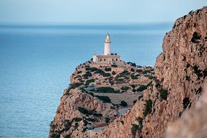 Mallorca -Blick auf den Leuchtturm am Cap Formentor