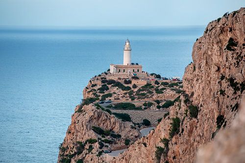 Mallorca - uitzicht op de vuurtoren van Cap Formentor