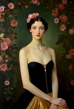 Portrait of a Lover - Neo Classical Art Painting