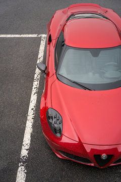 Alfa Romeo 4C van The Wandering Piston