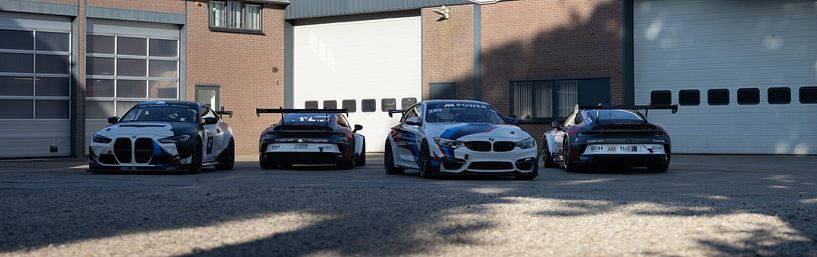 panorama porsche et bmw par Sebastian Stef