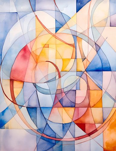 Dynamic Abstract Painting