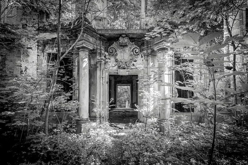 Verloren plaats in Polen - Betoverd kasteel - Toegangsportaal van Gentleman of Decay