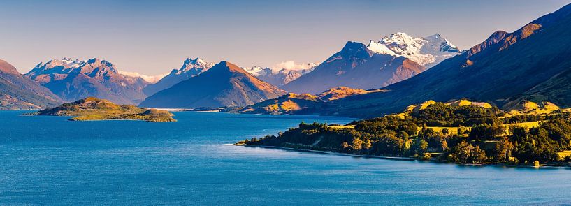 Die Straße nach Glenorchy, Otago, Südinsel, Neuseeland. von Henk Meijer Photography