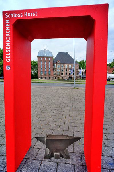 Vue sur le château de Horst par Edgar Schermaul