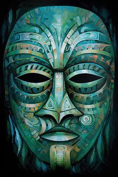 Tribal mask van Imagine