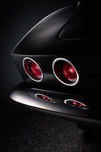 1962 Chevrolet Corvette C1 Convertible back black chrome