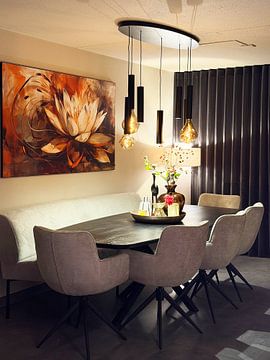 Customer photo: Lotus Abstract by Jacky