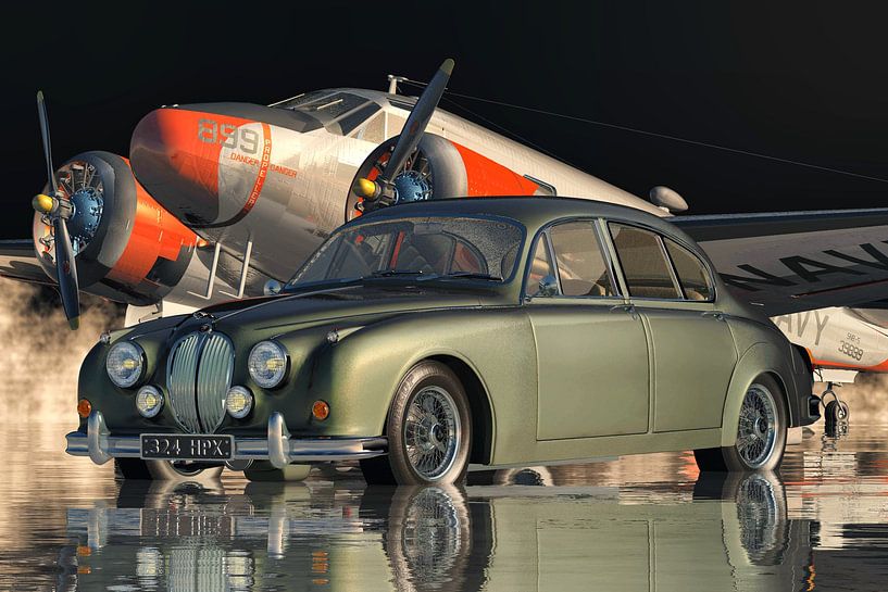 Jaguar MK2 par Jan Keteleer