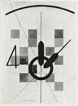Francis Picabia - Thermometer voor blinden, Galeries Dalmau tentoonstellingscatalogus (1922) van Peter Balan