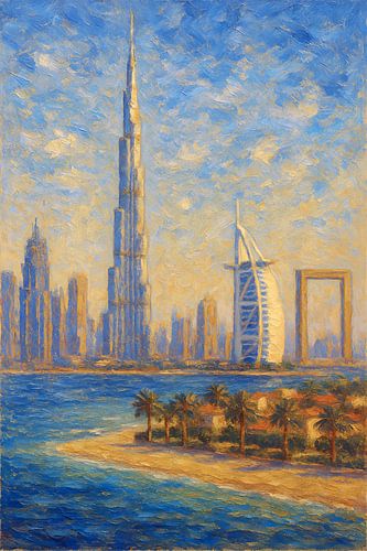 Dubai schilderij