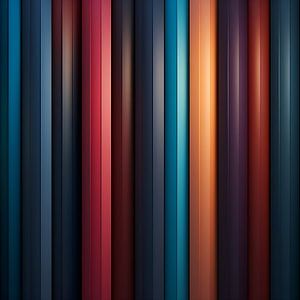 Abstrakte Farbpalette aus Linien